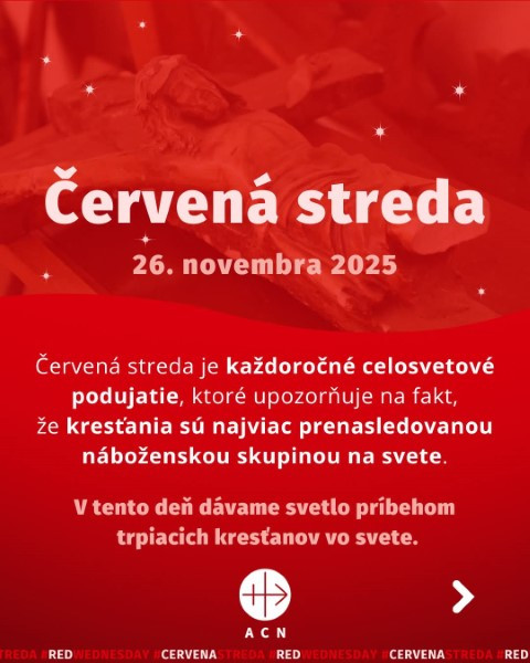Červená streda – spoločne v červenom! 